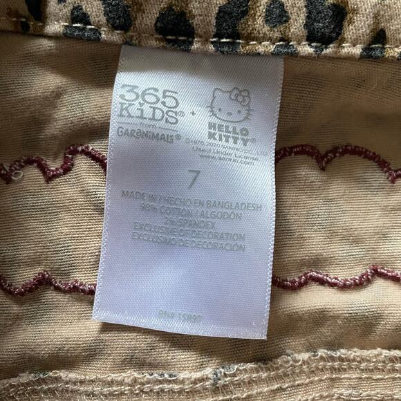 365 Kids from Granimals x Hello Kitty Sanrio 2020 Cheeta Jacket Kids Sz 7 - Picture 3 of 11